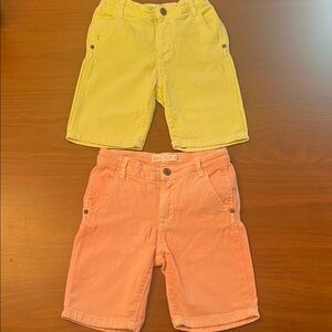 Zara Kids Yellow and Pink Shorts
